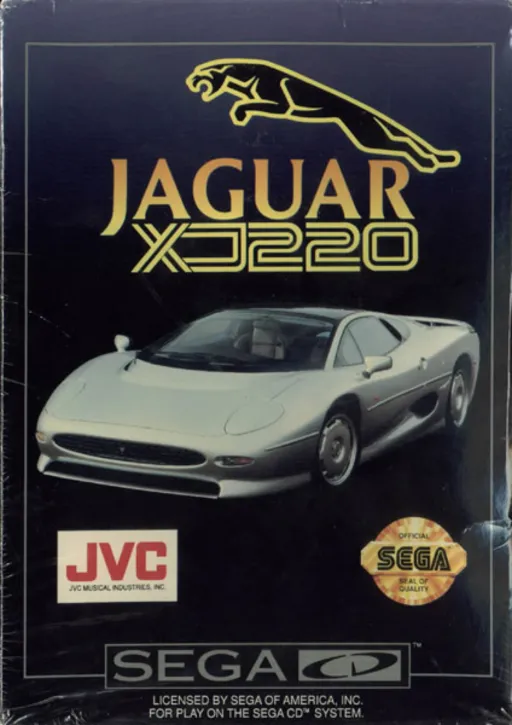 Обложка игры Jaguar XJ220